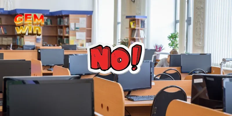 Đăng Nhập GEMWIN 4 Không nên đăng nhập GEMWIN trên các thiết bị công cộng