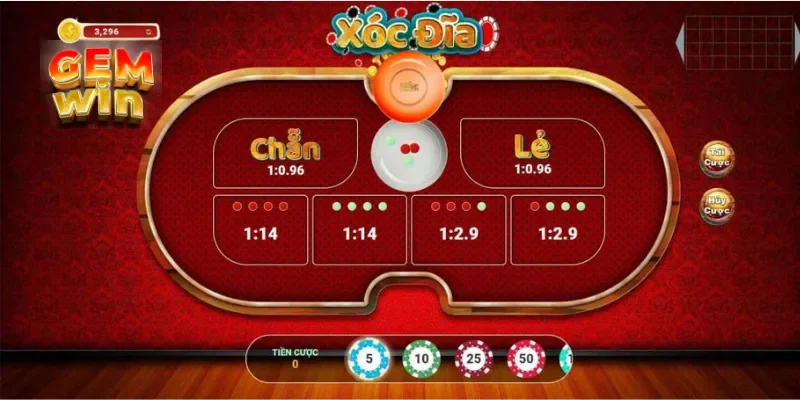 Xóc Đĩa Trực Tuyến - Trò Chơi Cá Cược Cổ Điển Thú Vị 2 Trải nghiệm xóc đĩa trực tuyến GEMWIN